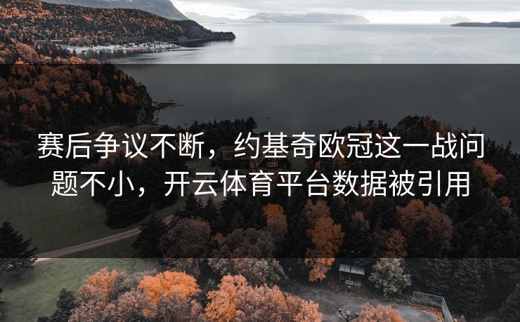 赛后争议不断，约基奇欧冠这一战问题不小，开云体育平台数据被引用